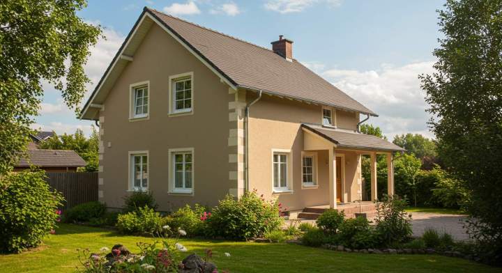 4. Peinture de façade